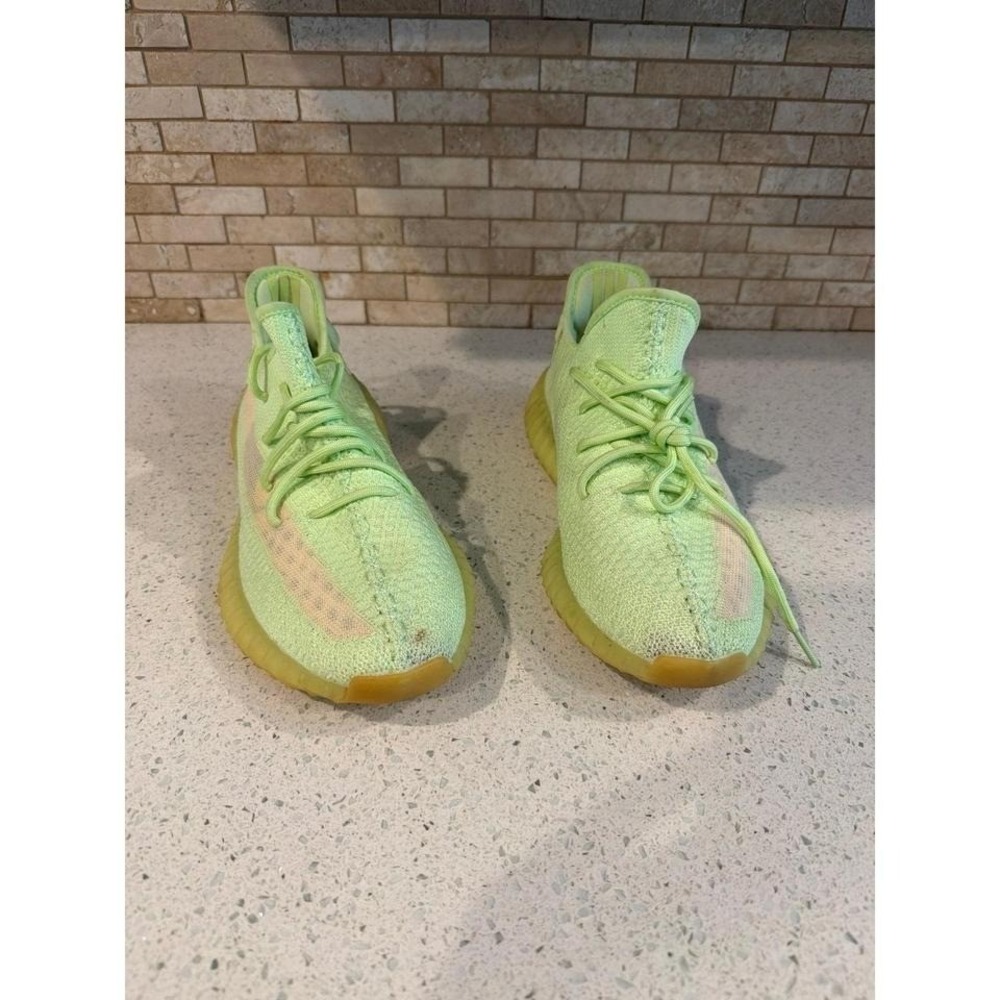 Adidas Yeezy Boost 350 Glow GID Mens Size 9.5 Sneakers - Picture 2 of 6